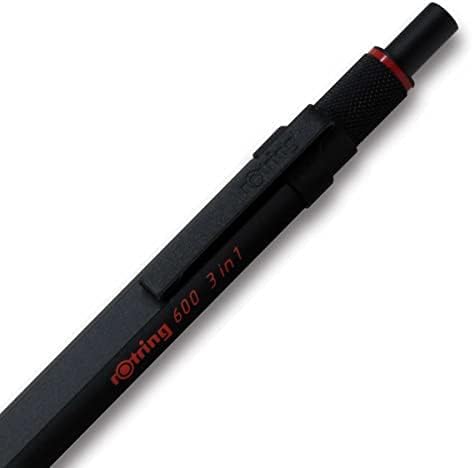 ロットリング マルチペン rOtring 600 3in1 ブラック ロットリング